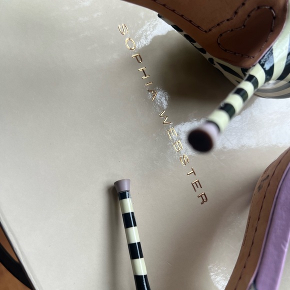 * * S O L D*-* Sophia Webster Lilico Jungle
Flower Sandals 38.5 - Picture 10 of 16